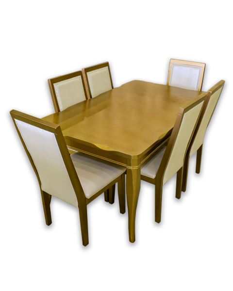 صورة لطاولة طعام 6 كرسي 202-0135 GOLDEN
