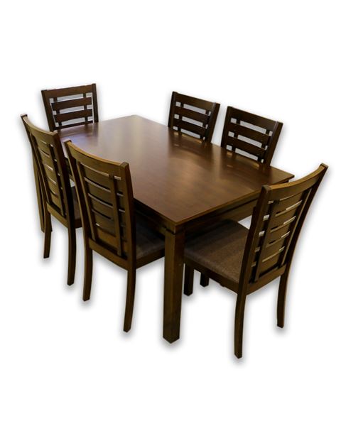 صورة لطاولة طعام 6 كرسي بني 202-0139
