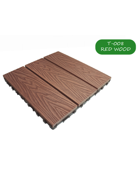 بلاط أرضيات .Wood.Red 300*300*23